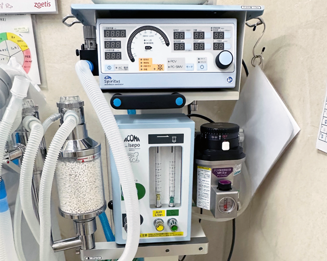 麻酔・人工呼吸器